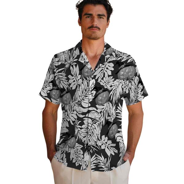 Halloween Monstera Leaf Pattern Hawaiian Shirt High quality