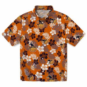 Halloween Tropical Floral Hawaiian Shirt Best selling