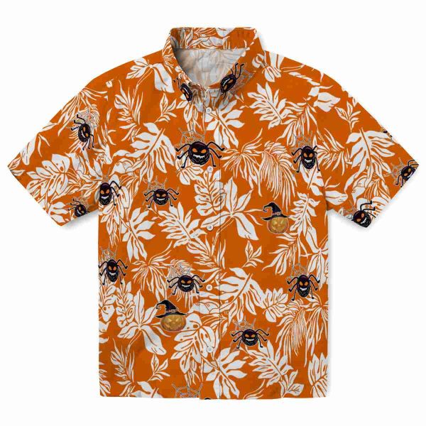 Halloween Tropical Leaf Hawaiian Shirt Best selling