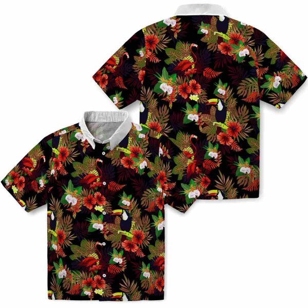 Hawaiian Flower Shirt Floral Toucan Hawaiian Shirt Latest Model