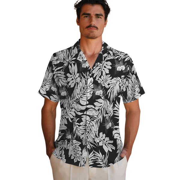 Hawaiian Flower Shirt Monstera Leaf Pattern Hawaiian Shirt High quality