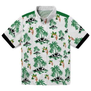 Hawaiian Flower Shirt Palm Island Print Hawaiian Shirt Best selling