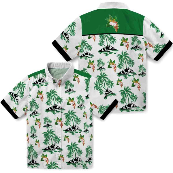 Hawaiian Flower Shirt Palm Island Print Hawaiian Shirt Latest Model