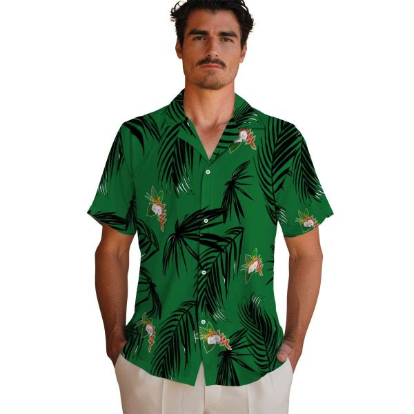 Hawaiian Flower Shirt Palm Leaf Hawaiian Shirt High quality