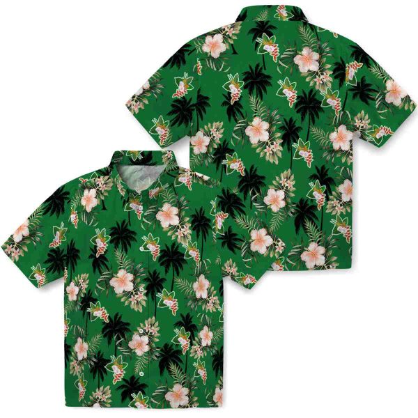 Hawaiian Flower Shirt Palm Tree Flower Hawaiian Shirt Latest Model