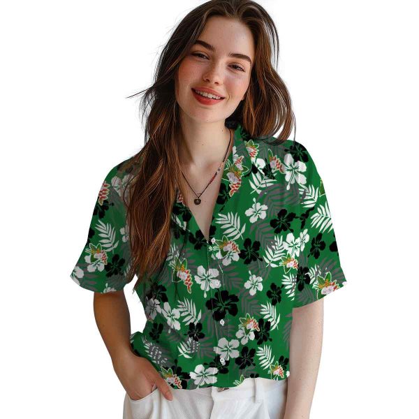 Hawaiian Flower Shirt Tropical Floral Hawaiian Shirt Trendy