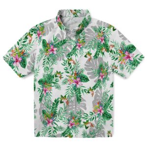 Hawaiian Flower Shirt Tropical Leaves Hawaiian Shirt Best selling