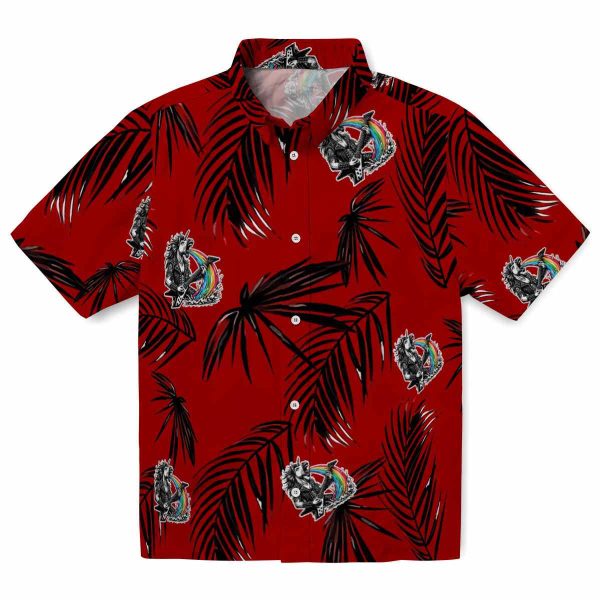 Heavy Metal Palm Leaf Hawaiian Shirt Best selling