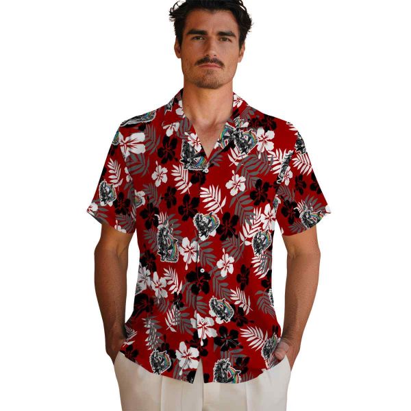 Heavy Metal Tropical Floral Hawaiian Shirt High quality