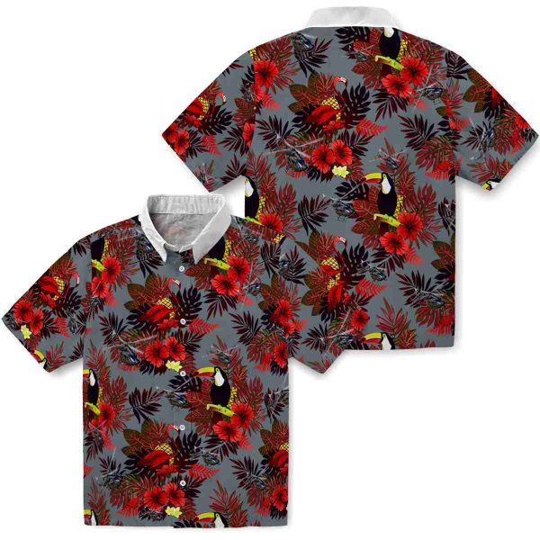 Helicopter Floral Toucan Hawaiian Shirt Latest Model