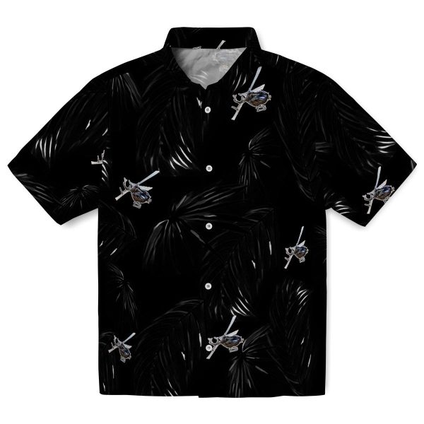 Helicopter Palm Leaf Hawaiian Shirt Best selling