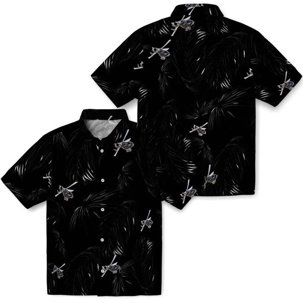 Helicopter Palm Leaf Hawaiian Shirt Latest Model