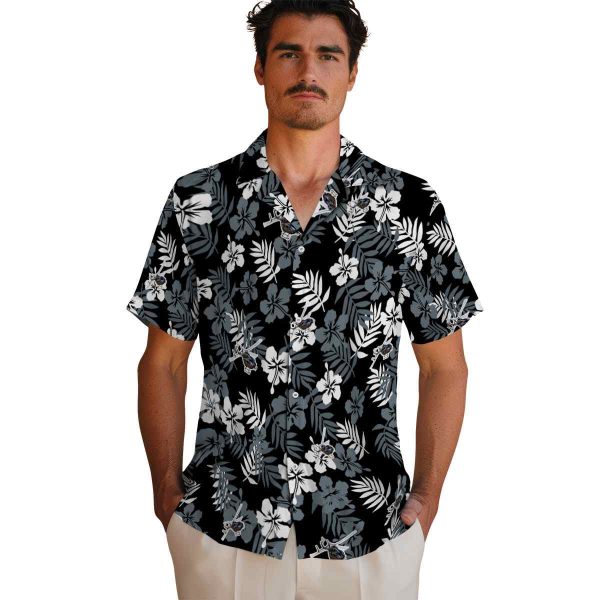 Helicopter Tropical Floral Hawaiian Shirt High quality