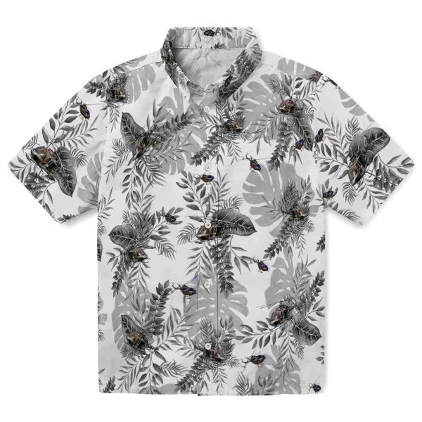 Helicopter Tropical Leaves Hawaiian Shirt Best selling