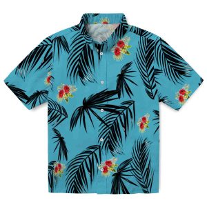 Hibiscus Palm Leaf Hawaiian Shirt Best selling