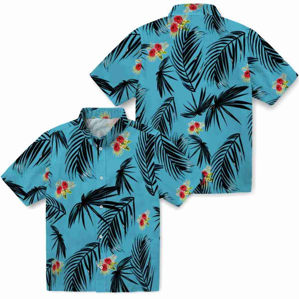 Hibiscus Palm Leaf Hawaiian Shirt Latest Model