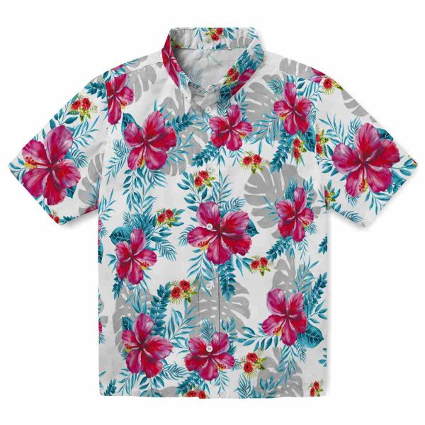 Hibiscus Tropical Leaves Hawaiian Shirt Best selling