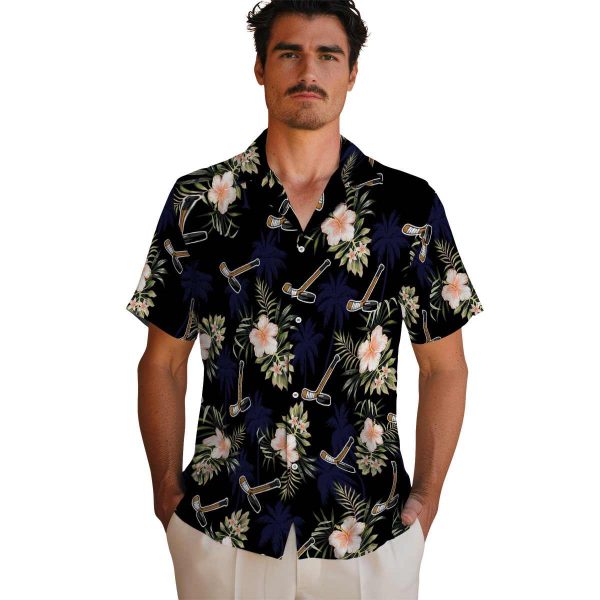 Hockey Palm Tree Flower Hawaiian Shirt High quality