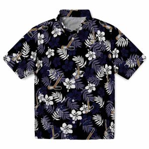 Hockey Tropical Floral Hawaiian Shirt Best selling