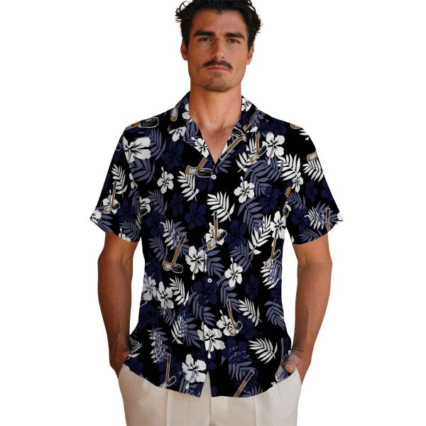 Hockey Tropical Floral Hawaiian Shirt High quality