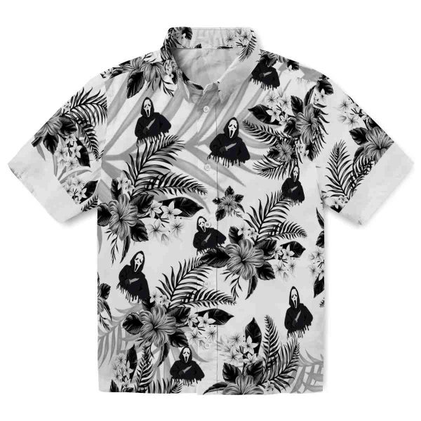 Horror Hibiscus Palm Leaves Hawaiian Shirt Best selling