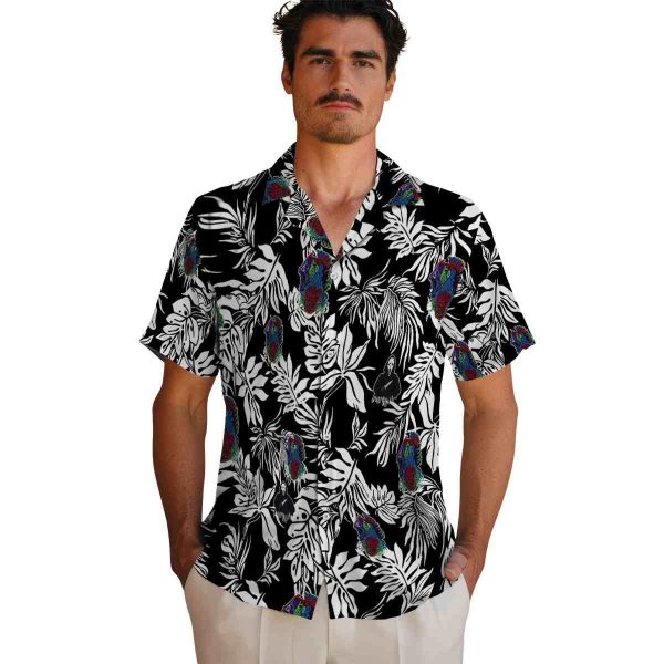 Horror Tropical Leaf Hawaiian Shirt High quality