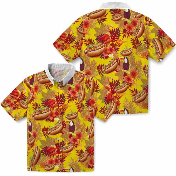 Hot Dog Floral Toucan Hawaiian Shirt Latest Model