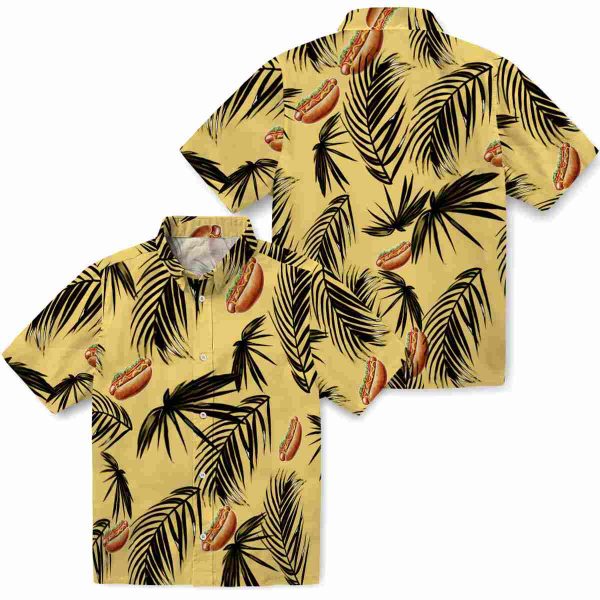 Hot Dog Palm Leaf Hawaiian Shirt Latest Model