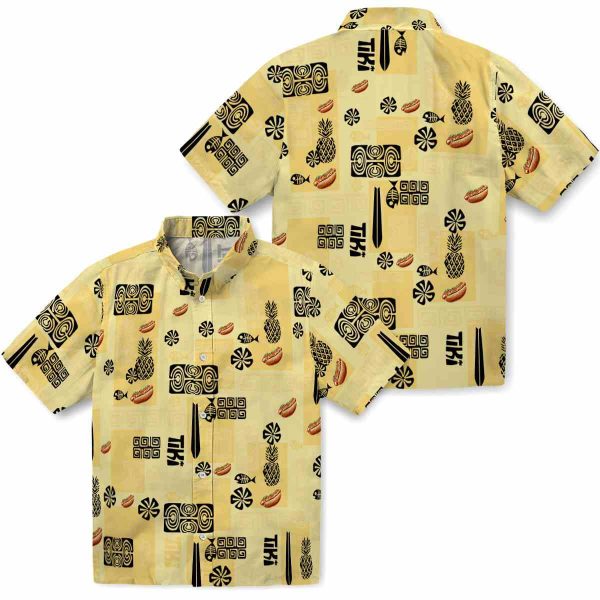 Hot Dog Tribal Symbols Hawaiian Shirt Latest Model