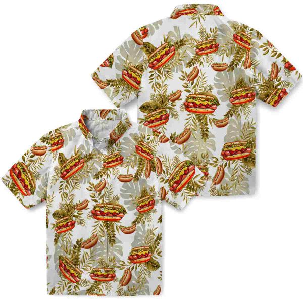 Hot Dog Tropical Leaves Hawaiian Shirt Latest Model