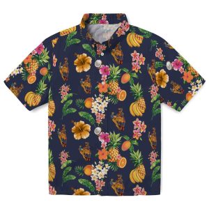 Ironworker Hibiscus And Fruit Hawaiian Shirt Best selling