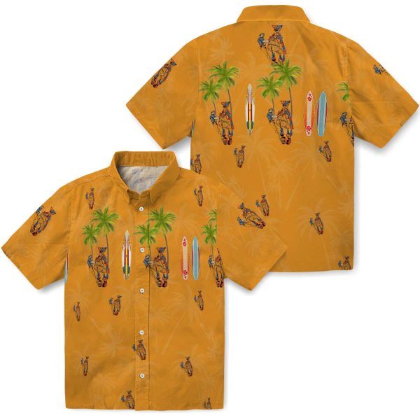 Ironworker Surfboard Palm Hawaiian Shirt Latest Model