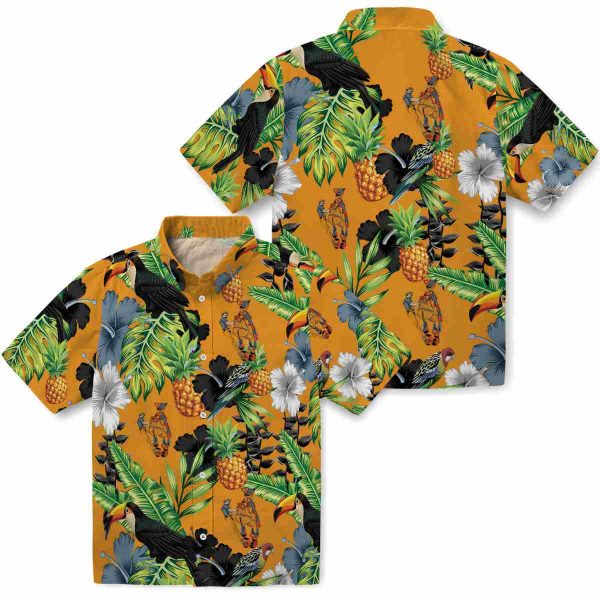 Ironworker Toucan Hibiscus Pineapple Hawaiian Shirt Latest Model