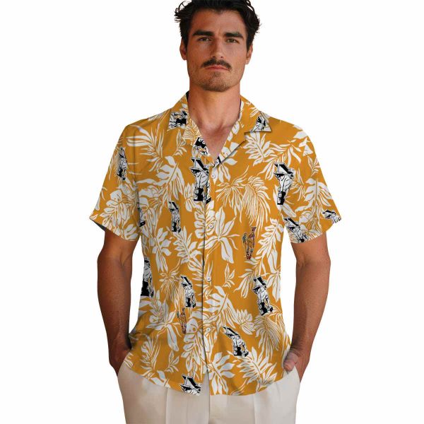 Ironworker Tropical Leaf Hawaiian Shirt High quality