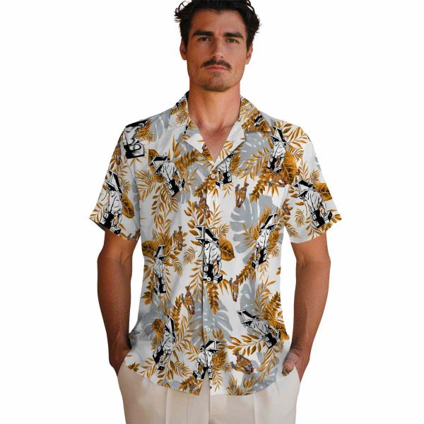 Ironworker Tropical Leaves Hawaiian Shirt High quality