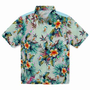 Jellyfish Tropical Foliage Hawaiian Shirt Best selling