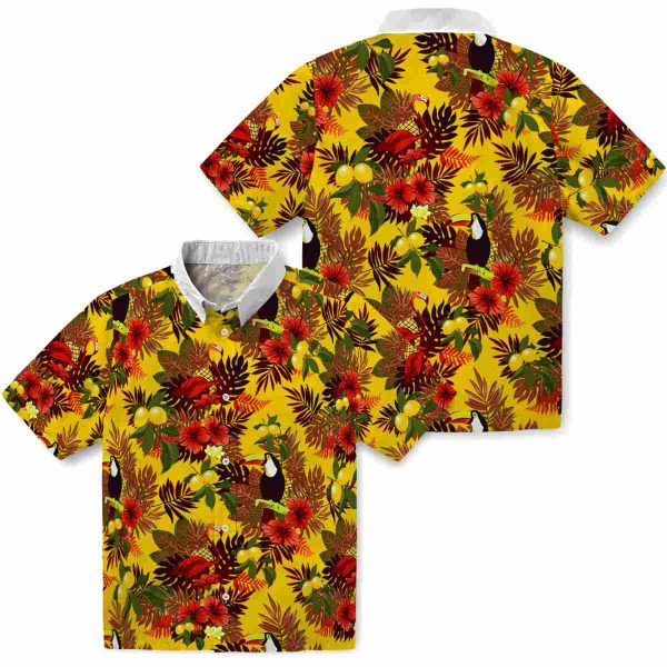 Lemon Floral Toucan Hawaiian Shirt Latest Model