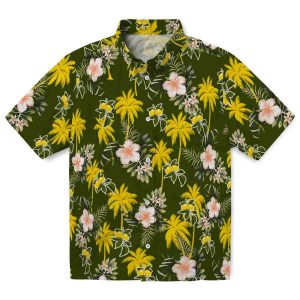 Lemon Palm Tree Flower Hawaiian Shirt Best selling