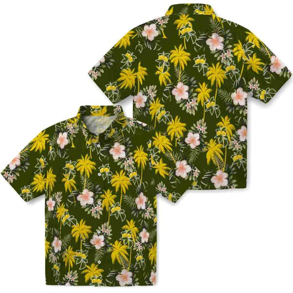 Lemon Palm Tree Flower Hawaiian Shirt Latest Model