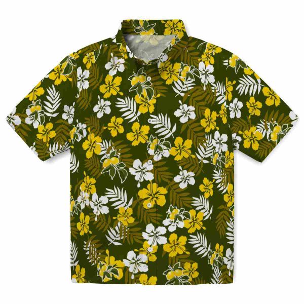 Lemon Tropical Floral Hawaiian Shirt Best selling