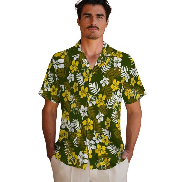 Lemon Tropical Floral Hawaiian Shirt High quality