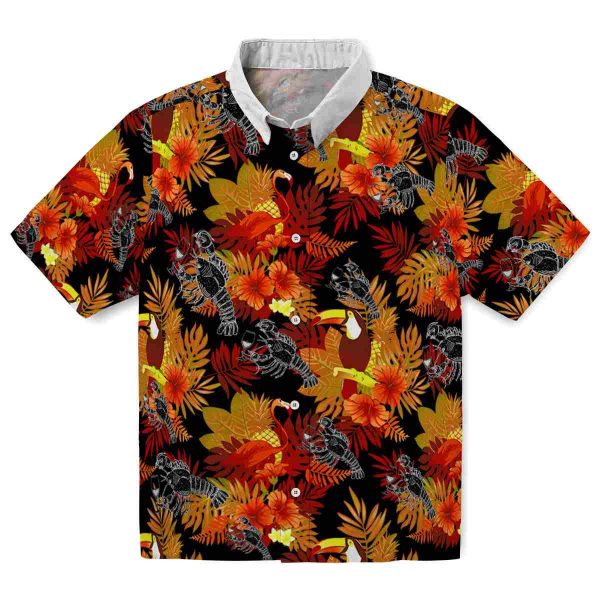 Lobster Floral Toucan Hawaiian Shirt Best selling