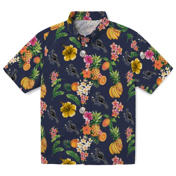 Lobster Hibiscus And Fruit Hawaiian Shirt Best selling