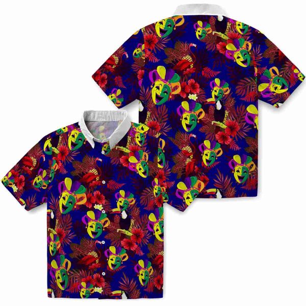 Mardi Gras Floral Toucan Hawaiian Shirt Latest Model