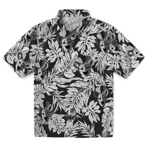 Mardi Gras Monstera Leaf Pattern Hawaiian Shirt Best selling