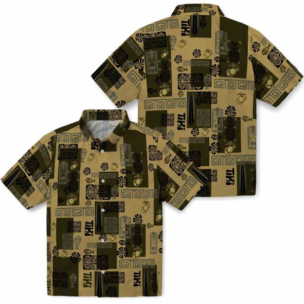 Marine Corps Tribal Symbols Hawaiian Shirt Latest Model