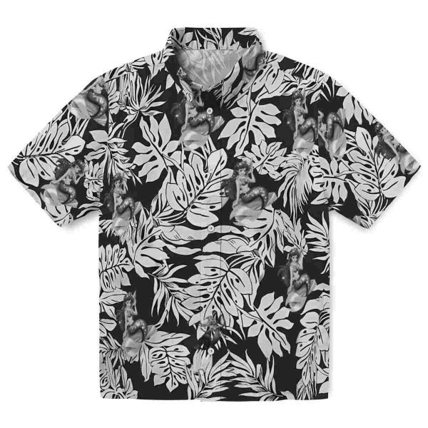 Mermaid Monstera Leaf Pattern Hawaiian Shirt Best selling 1