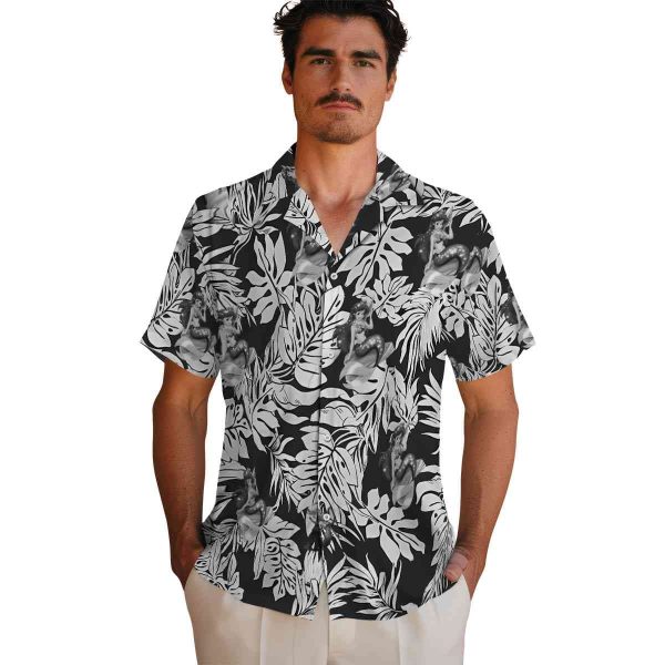 Mermaid Monstera Leaf Pattern Hawaiian Shirt High quality 1