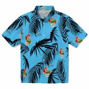 Mermaid Palm Leaf Hawaiian Shirt Best selling