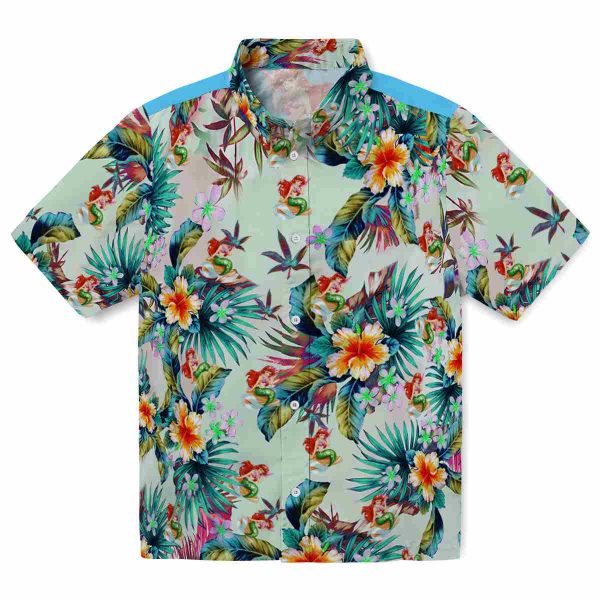 Mermaid Tropical Foliage Hawaiian Shirt Best selling